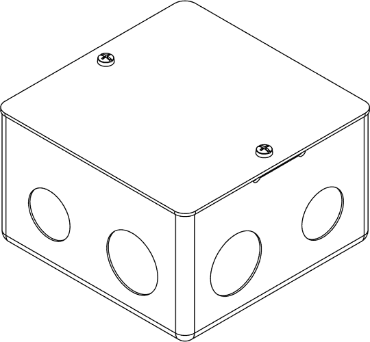 3d View - Box (540x500), Png Download