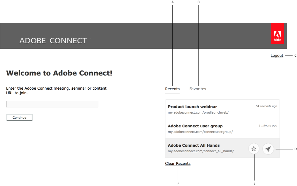 Adobe Connect Application Welcome Screen - Adobe Flex (968x606), Png Download
