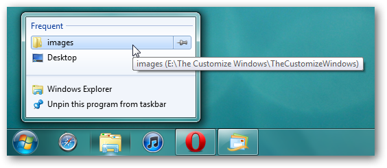 How To Remove Items From The List Jump Bold - Windows 7 (564x245), Png Download