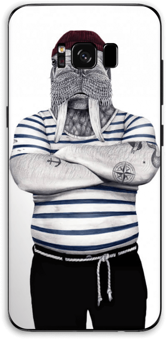 Ross The Sailor - Sanna Wieslander Art Ross The Sailor Illustration (a3) (386x800), Png Download