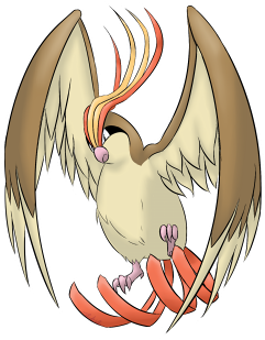 Strap Roucarnage/pidgeot - Pidgeot (365x365), Png Download
