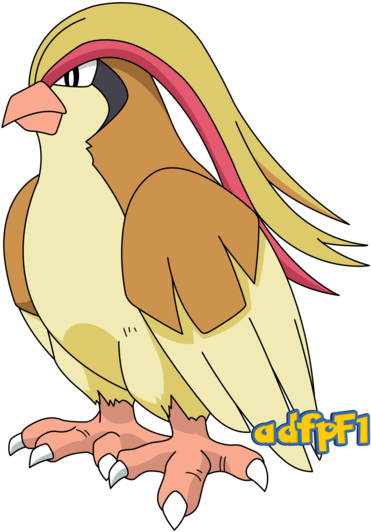 018 Pidgeot By Adfpf1 - Pokemon Adfpf1 Pokemones De Sinnoh (400x557), Png Download