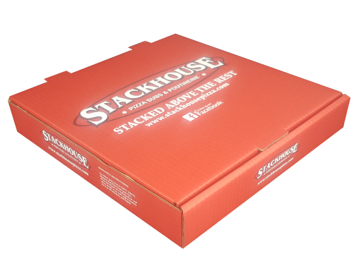 Pizza Box 14" Stackhouse Printed - Box (500x500), Png Download