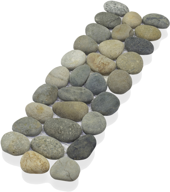 4" Pebble Border - Pebble (643x642), Png Download