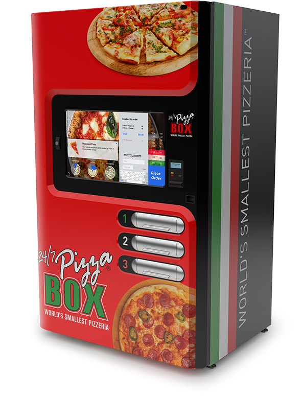 販賣機賣披薩、機器人做壽司 機器取代人力是未來趨勢？ - - Convenience Food (640x828), Png Download