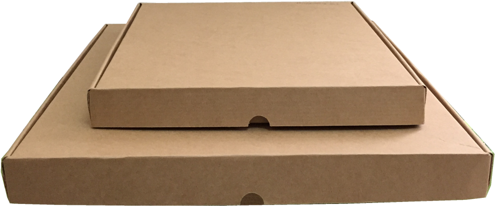 Pizza Box Kraft - Pizza (1024x583), Png Download