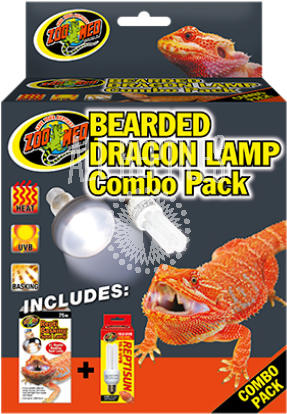 zoo med bearded dragon lamp combo pack