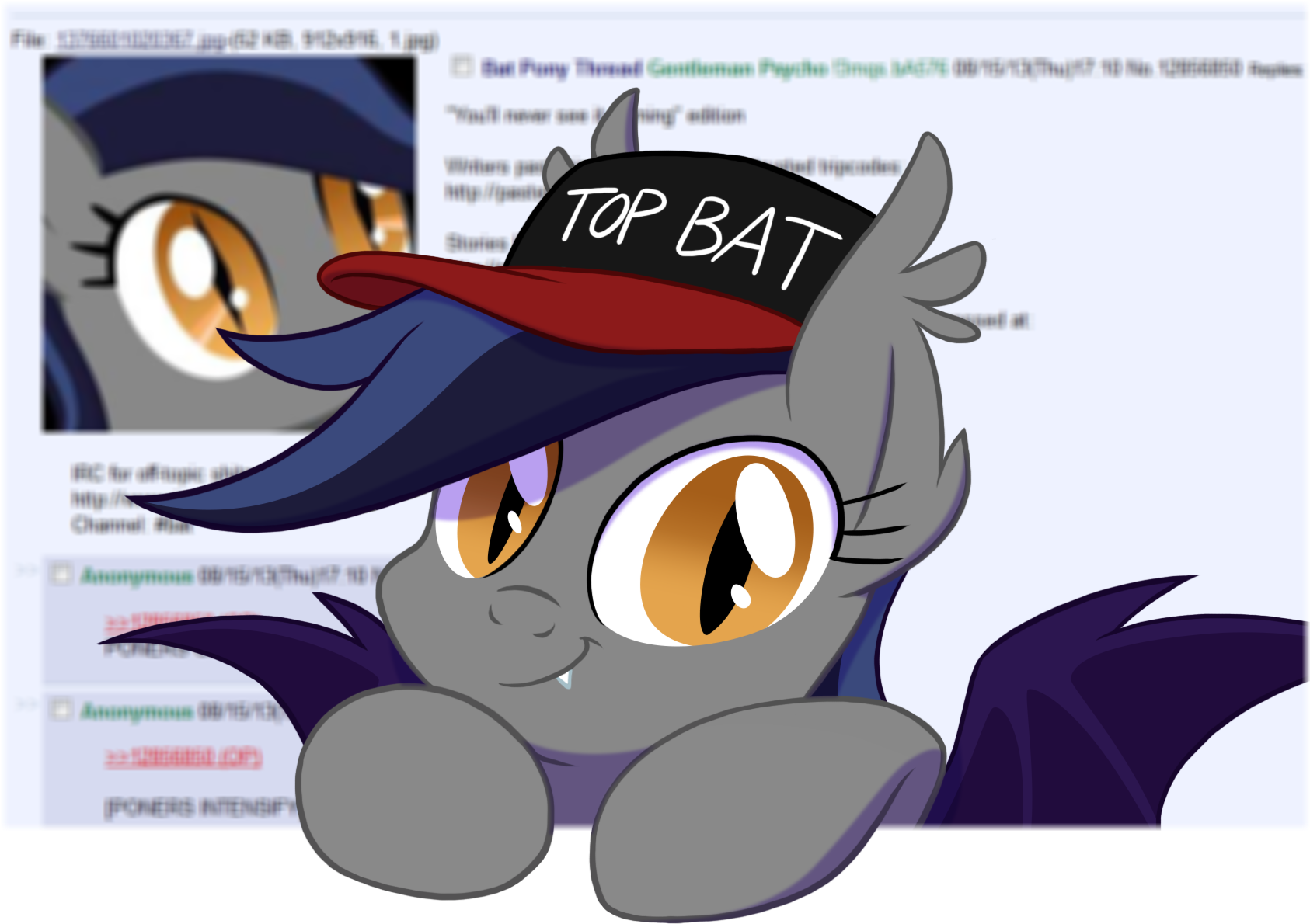 407725 Safe Oc Cute Mlp Bat Pony Artist Colon Equestria - Echo The Bat Mlp (1800x1249), Png Download