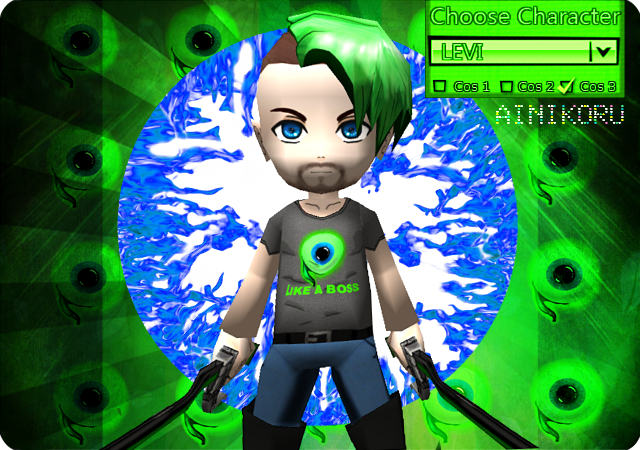 I Made Jacksepticeye Since I Have Been Watching Alot - Attack On Titan Skin Green Hair (640x450), Png Download