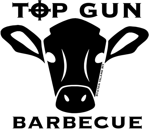 Welcome To Top Gun Bbq - Abstract Of Cow Face (799x517), Png Download