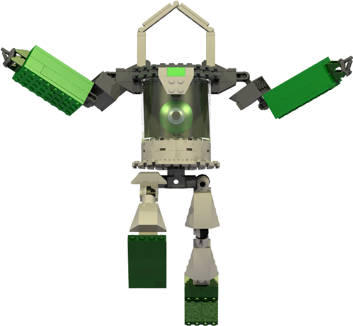 Jacksepticeye Mech - Lego Jacksepticeye (1366x768), Png Download