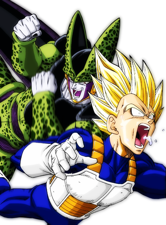 Yamcha Is A Human Who Does The Best He Can To Help - Dragon Ball Cell Memes (566x768), Png Download