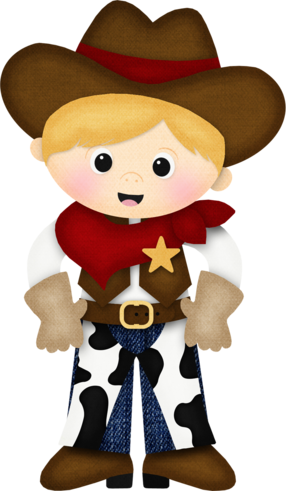 Clip Art Free Library Folder Minus Pinterest Cowboys - Cowboy And Cowgirl Clipart (286x491), Png Download