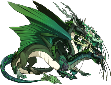 Citrus Bearded " - Draw A Dragon (489x365), Png Download