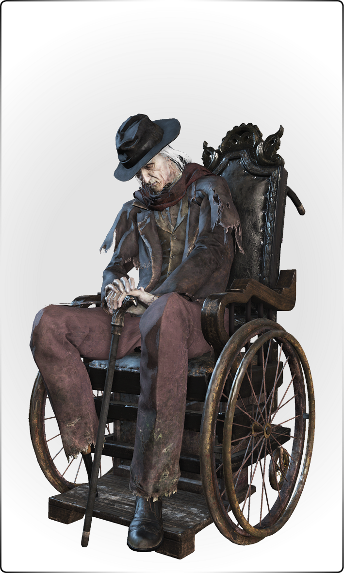 923 Kb Png - Gehrman The First Hunter Fanart (709x1181), Png Download