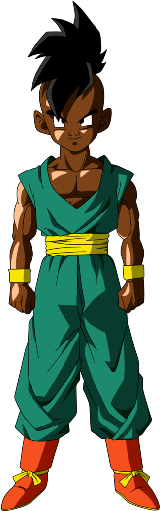 Oob / Uub - Uub Dbz (350x1046), Png Download