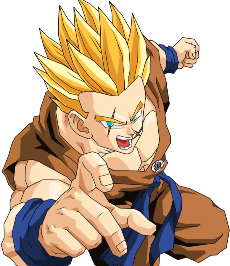 Dragon Ball Z Gohan (900x899), Png Download