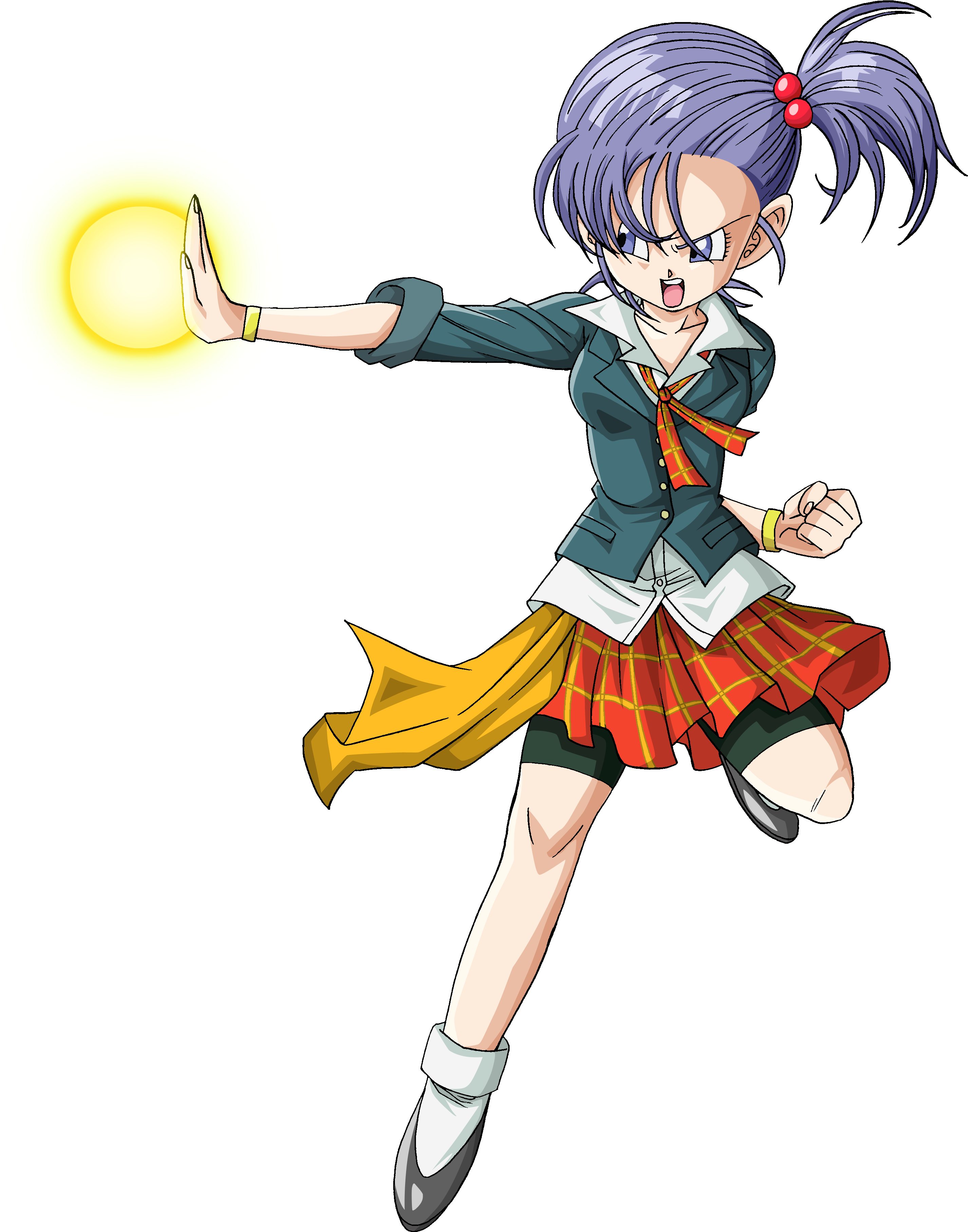 Dunno About Hybrids, But Pure-blood Humans Are A Go - Dragon Ball School Uniform (3256x3859), Png Download