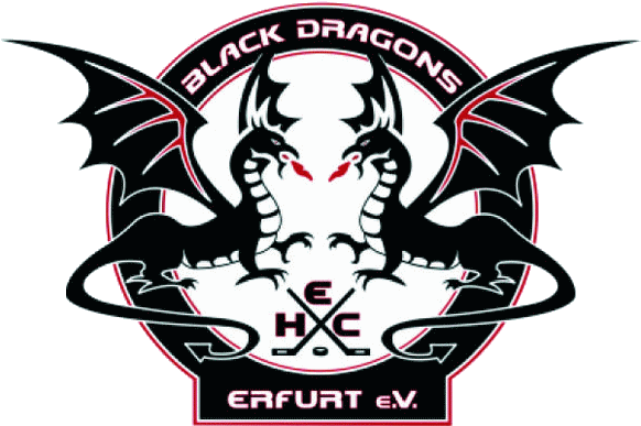 Black Dragons - Black Dragons Erfurt Logo (590x388), Png Download