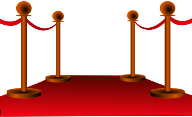 Hollywood Star Clipart - Red Carpet Png (640x480), Png Download