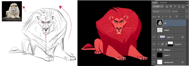 The Whole Kitten And Kaboodle For $5/month You Want - Daily Cat Drawings Lion (800x248), Png Download