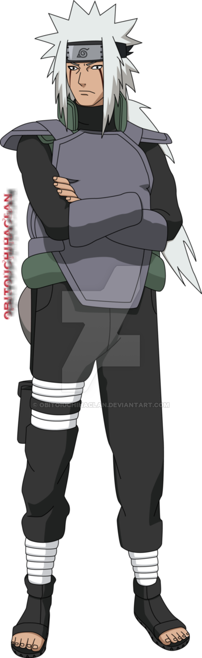 Jiraiya Second Great Ninja War By Obitoiuchihaclan - Naruto Jiraiya Evolution (400x1299), Png Download
