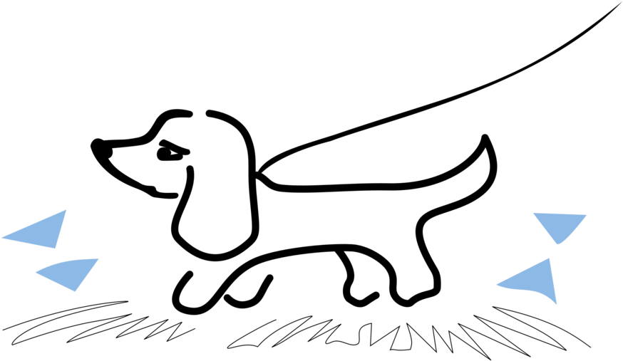 Dog Cat Drawing Mammal Free Commercial Clipart Abstract - Clip Art (1061x750), Png Download