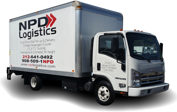 At Npd, We Are Committed To Providing Messenger And - Nyc Bank Truck & Van (600x391), Png Download