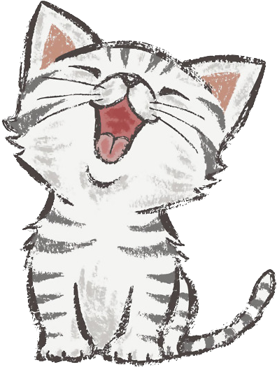 American Shorthair Drawing T - Cute Cat Drawing Png (866x866), Png Download