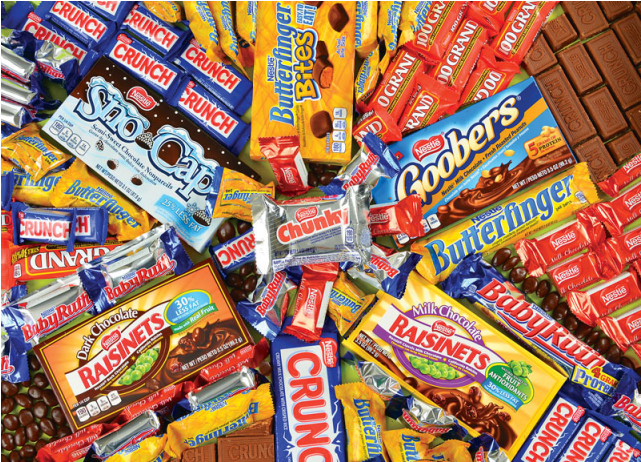 Masterpieces 71504 Nestle Puzzle - Chocolate Lovers: 500 Piece Space Saver Box Puzzle (640x640), Png Download