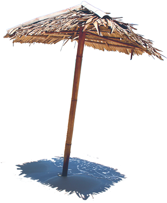 Free Beach Umbrella Png - Summer Season In The Philippines (350x435), Png Download