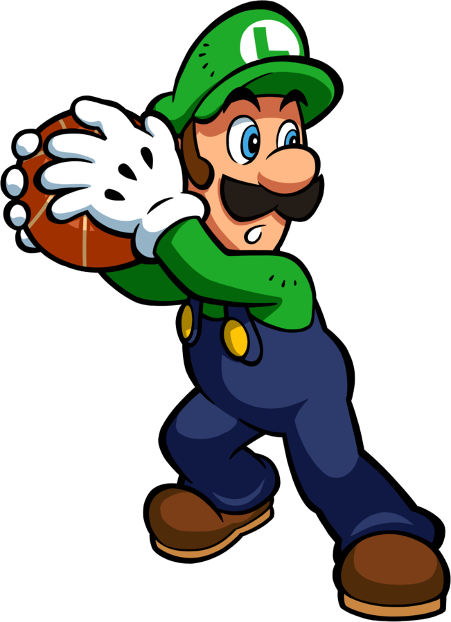 Clipart Resolution 651*899 - Mario Sports Mix Luigi (651x899), Png Download