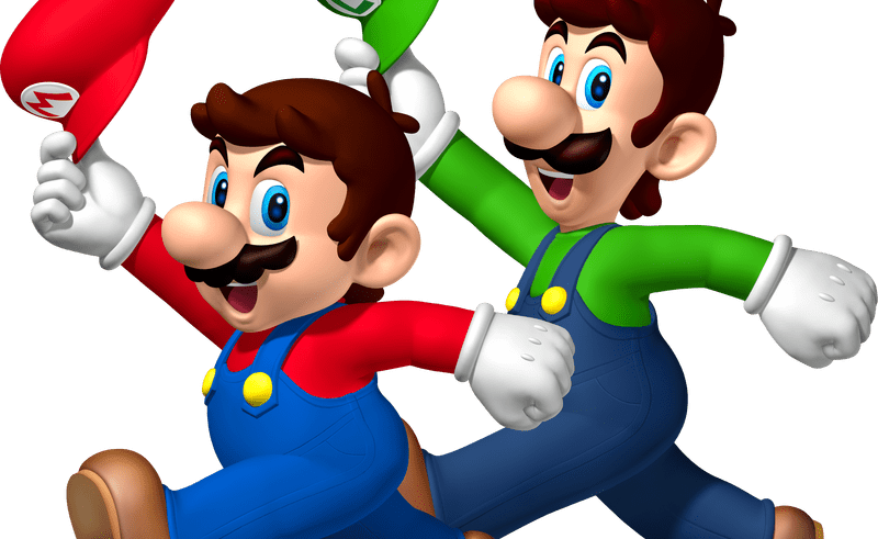 Pin By Edwin Sagurton On Mario/luigi Pinterest Luigi - Mario Bros (800x491), Png Download