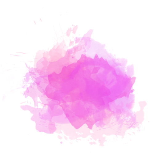 Ftestickers Overlays Pink Color Tumblr Freetoedit Png - Watercolor Paint (500x496), Png Download