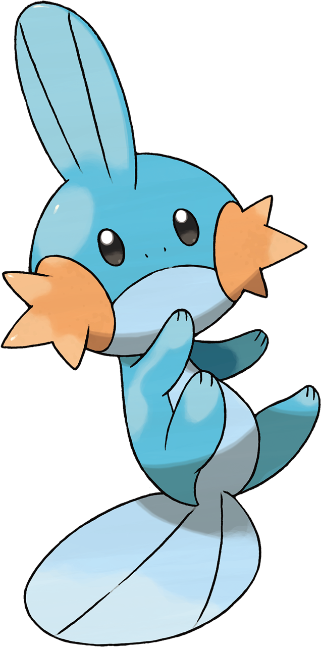 Mudkip - Water Pokemon (1280x1280), Png Download