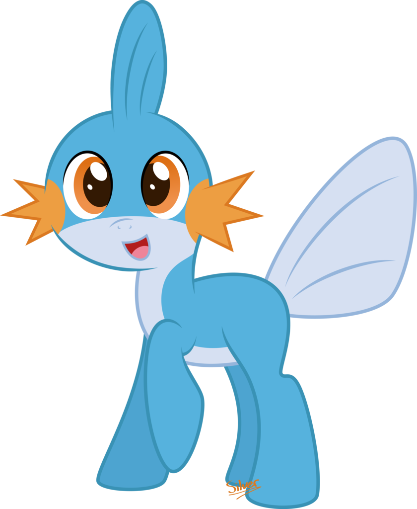 Silverrainclouds, Dead Source, Mudkip, Pokémon, Ponified, - Mudkip Pony (840x1024), Png Download