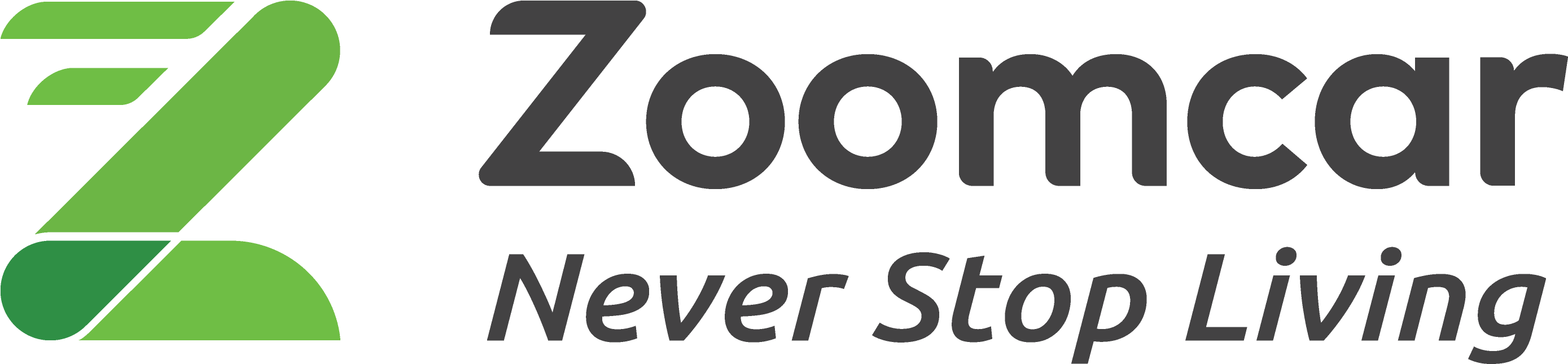 15% Off On More Than 15 Hours Trips - Zoom Car App Logo (4096x1716), Png Download