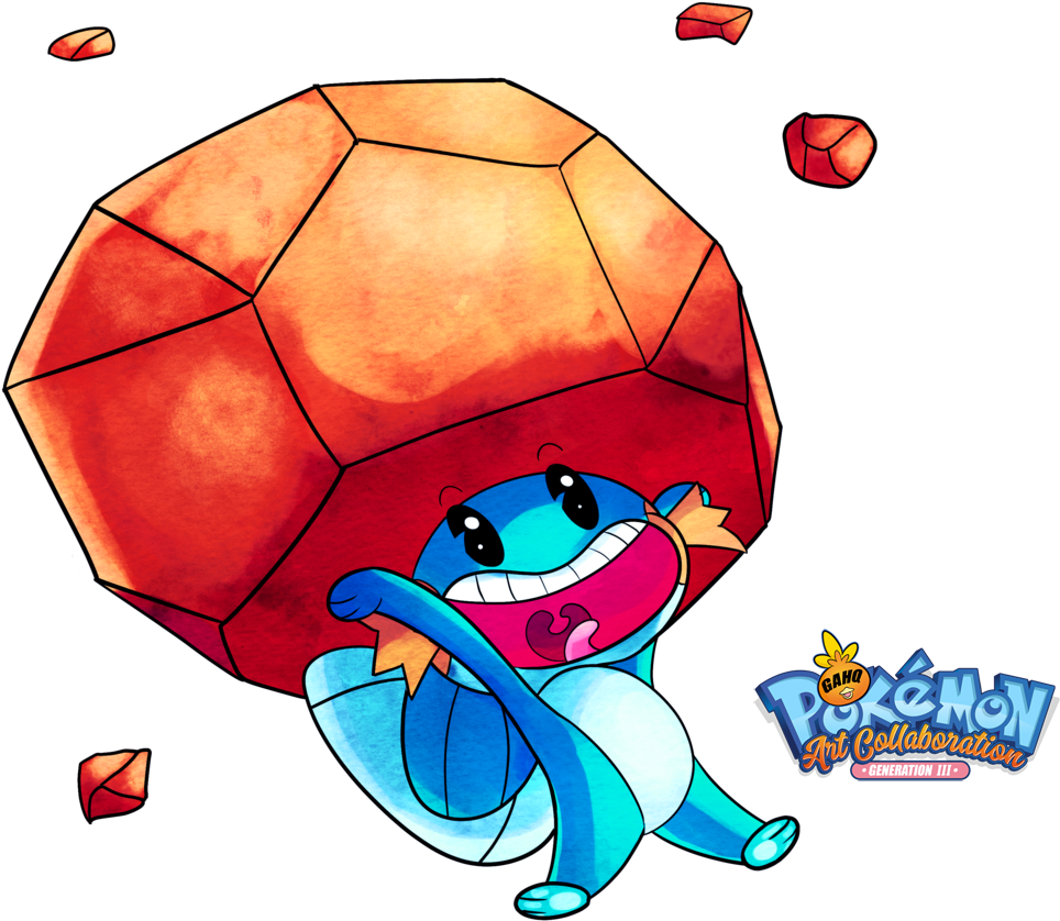 Pokemon Generation Iii Art Tribute Mudkip Png Mudkip - Digital Art (1024x925), Png Download