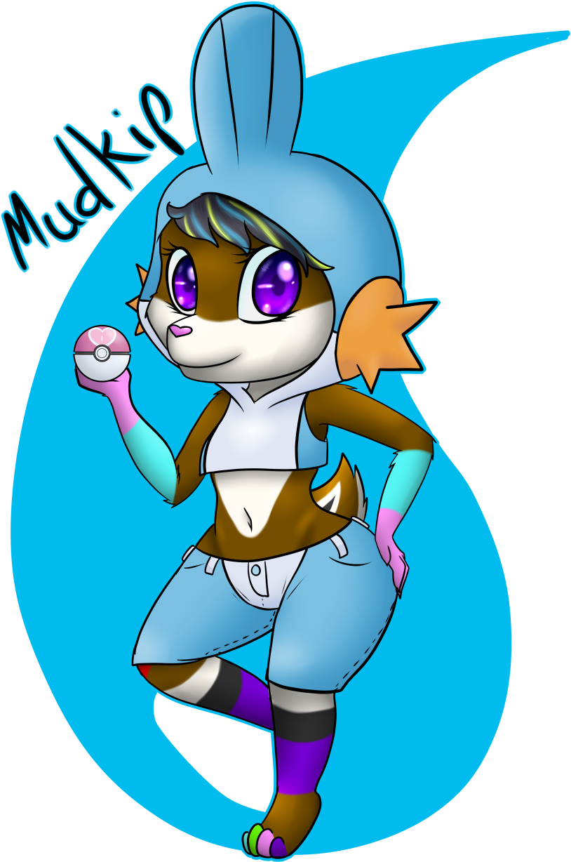 Mudkip Fan - Art (973x1280), Png Download