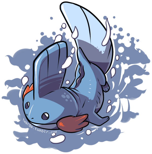 Day 18 - Mudkip - Mudkip (600x608), Png Download