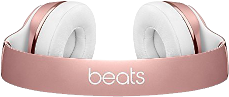 Beats By Dr - Beats Solo3 - Headphones With Mic - On-ear - Silver (500x500), Png Download