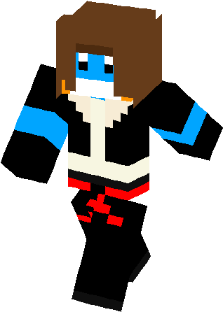 Leon Mudkip Skin - Minecraft Skins Alex Mercer (317x453), Png Download