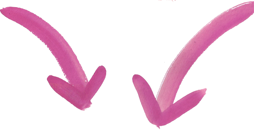 Quick Weekend Updates For When You Need A Style Win - Pink Arrows Down (498x255), Png Download