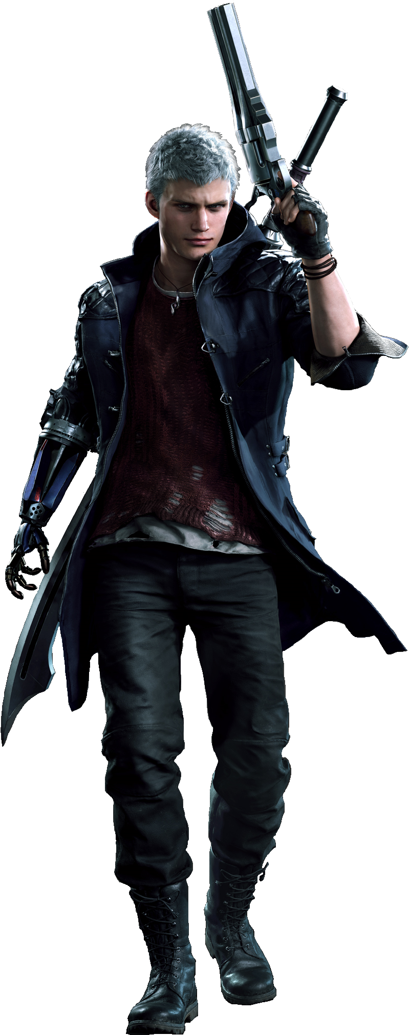 Image Result For Nero Devil May Cry - Devil May Cry 5 V (1110x2034), Png Download