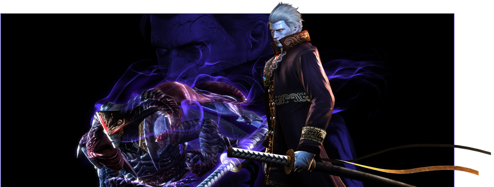 Sys Cos Vergil Img01 - Dmc4se Vergil Devil Trigger (1001x380), Png Download