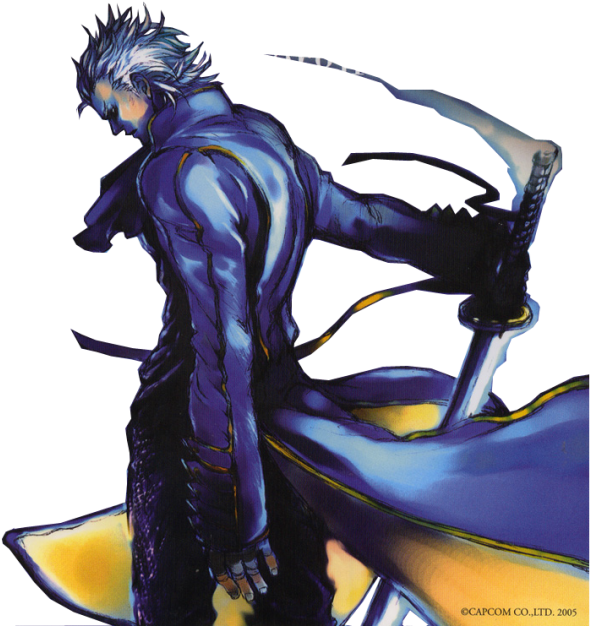 Vergil Sparda - Virgil (600x625), Png Download
