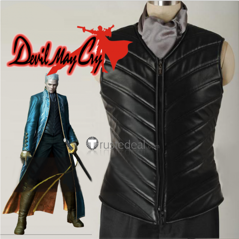 Devil May Cry Iii 3 Vergil Cosplay Costume (800x1200), Png Download