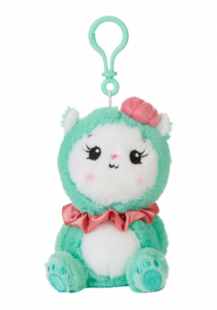 Maddy Mini Plush Clip-on - Stuffed Toy (305x436), Png Download