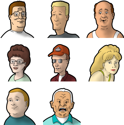 Search - King Of The Hill Png (444x444), Png Download