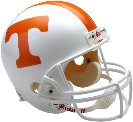 Tennessee Volunteers Ncaa Replica Full Size Helmet - Tennessee College Football Helmet (475x429), Png Download